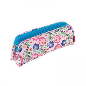 Piórnik tuba Easy Spokey 22x6x9cm, 2 zamki